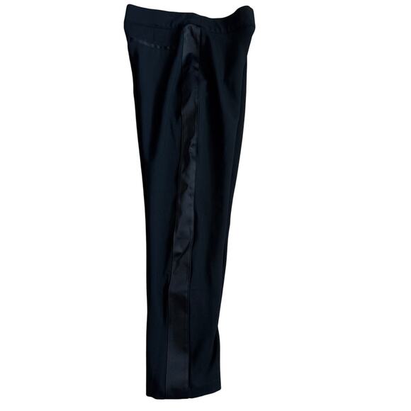Spanx Perfect Ponte Straight Pants With Satin SideTape Black Size Small - Picture 9 of 13